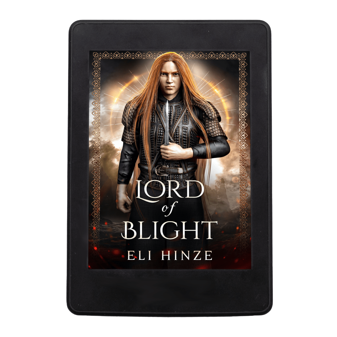 The ancient fantasy book Lord of Blight by Eli Hinze